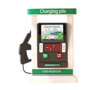 Kids Petrol Pump Toy - Sound Enabled Mini Station, Pretend Play Educational Desktop Set | Simulation Refueling Game For Interactive Learning Boy Girl Fun Gift Role Home Activity Station