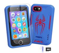 Kids Phone, 3.5" Touchscreen Spider Toy Phone for 3 4 5 6 7 8 Year Old Boys | Christmas Birthday Gifts for Kids, Toys for Boys Age 3 4 5 6 7 8, Toddler Phone with Dual Cameras, Music Player, Storytelling