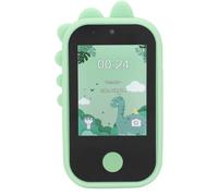 Kids Phone Digital Camera, Kids Smart Phone with MP3 Music Player Selfie Camera, 1080P 48MP Camera 2.8 Inch IPS Touch Screen Phone Toy for Children, Type C Charging (Green)