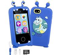 Kids Phones for Boys with Dual Camera Christmas Birthday Gifts for 3 4 5 6 7 8 Year Old, Kids Smart Phone Toy Built-in 8G SD Card