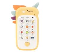 kids phones for girls, toy phone, toys for 1 year old girls, Early Education Sensory Toy for Toddlers Exercise the baby's responsiveness to sound (1 pcs Yellow)