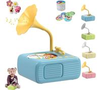 Kids Phonograph, Kids Phonograph with 96 Cards, 2025 New Educational Music Story Player, Toddler Record Player,Audio Book Gift(Blue)