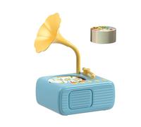 Kids Phonograph, Story & Music Player,Screenless, Includes 96 Cards, Fosters Fun, Adjustable Volume, Suitable for Learning and Bedtime Stories (B)