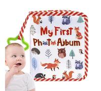 Kids Photo Album,Kids Photo Album | Fabric Photo Album for Toddlers | First Year Memory Album for Bedroom, Living Room, Children's Room, Bookcase, Table
