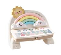 Kids Piano Alloy ABS Tapping Piano for Toddler Designed for Durability and Music Exploration Portable Music