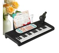 Kids Piano Keyboard | 37-Key Learning Rechargeable Instruments with Microphone,2-Play Modes Toy Piano | for Girl Boy Kids Girls Boys Christmas Birthday