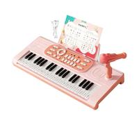 Kids Piano Keyboard | 37-Key Rechargeable Instruments with Microphone,2-Play Modes Toy Piano,for Boys Christmas Birthday Girl Boy Kids Girls