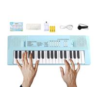 Kids Piano Keyboard 37 Keys, Built-In 10 Songs Rechargeable Music Learnings | Children's Electronic Keyboard for Boys Girls Finger Dexterity Memory Early Learning