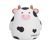 Kids Piggy Bank Cute Little Cow Cartoon Design Exquisite Smooth Lines Colour Coin Bank