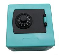 Kids Piggy Bank With Lock, Small for mini Safe Storage Box, Plastic