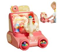 Kids Pinball Machine | Pinball Machine For Tabletop | Interactive Arcade Board Game With Lights And Music For Home Indoor Outdoor School