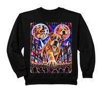 Kids Pit Bull Pittie Times Square Hip Hop Party Cool Sunglasses Sweatshirt