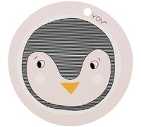 Kids Placemat Penguin Design - Silicone Non-Slip Toddler Dining Mat for