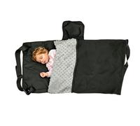 Kids Plane Bed | Folding Portable Soft Hammock | Children Plane Bed with Blanket,for Travel Vacation Long Trip Cabin Layover Overnight Sleeping Napping