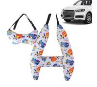 Kids Plane Pillows for Travel | Large Curvature Design Neck Pillow for Kids | Comfortable Pillow, Soft Airplane, Machine Washable Car Headrest for Car, Travel, Plane