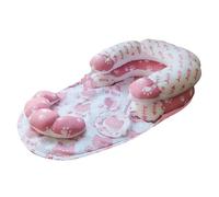 Kids Play - 950G Soft Support Pillows, Interactive Mat, Detachable Sensory Toys Pack with Bright Textures | Early Development Equipment De