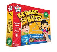 Kids Play - Beware Of The Buzz - Cool & Fun Family Games - Board Games - 2+ Player Games - Ages 3+ - Fun And Exciting Family Games - Test Your Nerves - AA Batteries Required