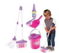 Kids Play Cleaning Set - Housekeeping Kit Pretend Sets, Toy Broom Set, Educational Interactive Toy, Interactive Pretend Cleaning Sets | Housekeeping Role Play Kit,for Girls & Boys 3+