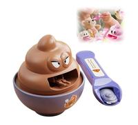 Kids Play Food - Ice Cream Toys for Kids, Simulation Snack Ice Cream Feeding Toy, Family Interaction Helps Children Learn How to Feed and Enhance Their Self-care Abilities (Coffee)