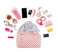 Kids Play Handbag Set Purse with Pretend Makeup
