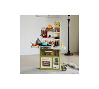 Kids Play Kitchen Set With 63PCS Kitchen Accessories in Green The hot sale Green
