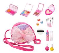 Kids Play Makeup | 26-Piece Realistic Imaginative Washable - Princess Dress Up Play Makeup for Kids,for Children 3-12 Years Old Party Cosplay Christmas Birthday