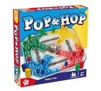 Kids Play Pop 'N' Hop! Get Your Pieces Home! Classic Game for 2-4 Players