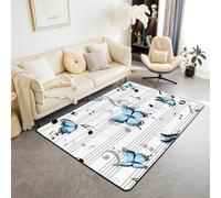 Kids Play Rug 60 X 120 Cm Washable Kids Area Rugs For Boys Bedroom Non-Slip 3D Animal Butterfly Carpet Durable Living Room Mat Rug For Playroom Children Bedroom Boys Decor -95423615982