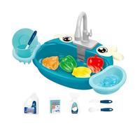 Kids Play Sink with Running Water Kitchen Pretend Toy
