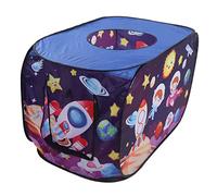 Kids Play Tent, Indoor Kids Playhouse with Large Space, Tear Resistant Polyester Fabric Play Tent for 2-3 Children, Portable Mini Tent with Storage Bag for