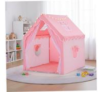 Kids Play Tent Indoor, Princess Playhouse with Magical Lights & Cloud Decor, Spacious Foldable Indoor Tent for Girls and Boys Imaginative Play, Kids, for Girls