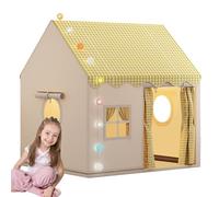 Kids Play Tent, Kid Indoor Playhouse, Princess Castle Play Tent, Kids' Playing Tents Playhouse with Star Lights, Spacious Large Space Kid Tents, Dream Bed Game Secret Base, for Boys Girls