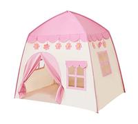 Kids Play Tents, Large Fairy Playhouse for Kids, Princess Castle Tent, Children Play House for Girl Toddler/51.18x39.37x51.18 Inch(Pinks)
