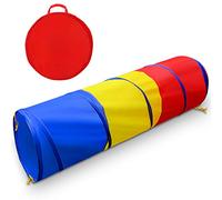 Kids Play Tunnel for Toddlers 1-3, Pop Up Baby Tunnel Crawling Toys for Infant Children or Dog, 6 Foot Indoor Outdoor Toddler Toys for 1 2 3 Year Old Girl Boy Birthday Gift