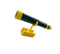 Kids Playground Toy Telescope Outdoor Game Fully Retractable Telescope Backyard Playset Accessory for Boys Girls Kids Ages 3+- Dark Green