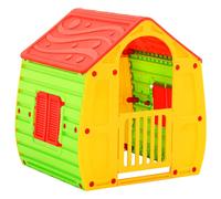 Kids Playhouse Toddlers Play House Multi Coloured 102x90x109 cm Indoor Outdoor