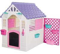Dolu Children's Garden Playhouse with Fence - Pink | Size: 1 Pack Dolu Multicolor 1 Pack