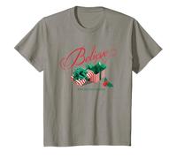 Kids Polar Express Believe Present Box Christmas T-Shirt