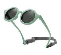 Kids Polarized Sunglasses with UV Protection Durable, Baby Sunglasses,Flexible Frame with Adjustable Strap for Boys and Girls Aged 6 Months to 3 Years for Outdoor Activities, Travel, and Fashio