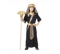 Kids Police Costume Ancient Pharaoh Stage Play Character Dress Up Outfit