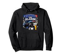 Kids Police Officer 1st Birthday Boy One Boys 1 Year Old Pullover Hoodie