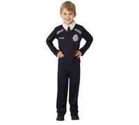 Police Officer Kids Dress-Up Role Play Uniform Emergency Costume