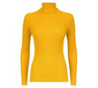 Kids Polo Roll Neck Long Sleeve Turtle Neck Plain Jumpers, Unisex Ribbed Cotton Highneck Pull Over Winter Cloths Stretch Sweatshirt T-Shirts Top Sweaters Age 7-13 Years, Mustard -9-10 Years