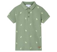 Kids' Polo Shirt School T Shirts Plain Summer Tank Top Children Tees Khaki 128