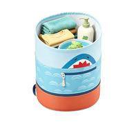 Kids Pool Bag, Dry Separated, Waterproof Swimming Backpack with Drawstring Shoe Compartment, for School Lake Boat Backyard Park Camping Holiday Summer Travel Gym, Blue, verwijzen naar de beschrijving