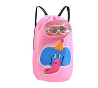 Kids Pool Bag,Large Lightweight Drawstring - Summer Swim Backpack Wet/Dry Bag - for Clothes Equipment Toys Gear Towel Summer Camp Gym Sports Travel