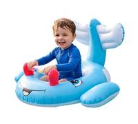 Kids Pool Float - 72x67x48cm Whale Anti Tipping, Inflatable Swim Trainer, Stable Safety Design | Water Fun Learning Support Uses Kids Aged 3 To 6 Beaches Vacation Water Parks Lakes Rivers Summer Parti