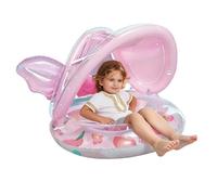 Kids Pool Float, Cute Inflatable Floating Canopy, Girls Swim Float Pool Inflatables, Boys Girls Training Summer Beach River Party Camping Travel Park Indoor Outdoor Water Games Swimming