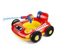 Kids Pool Float, Fire Truck Inflatable with Water Gun - Fun Swim Toys for Toddlers Ages 4-6, Summer Water Play for Boys & Girls