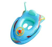 Kids Pool Float - Inflatable Cartoon Boat Swim Ring, Cute Water Ride Toy, Beach Lake River Dock Summer Outdoor Surfing Play Party | Games Children Safe Rafting Adventure Lightweight Floatie